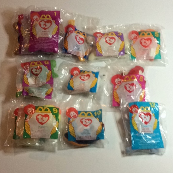 TY Teenie Beanie Babies Other - 14) McDonalds TY  Teenie Beanie Babies